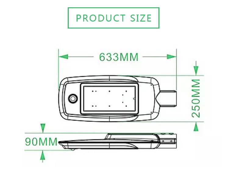 waterproof solar powered yard lights personalized for parking lot-13