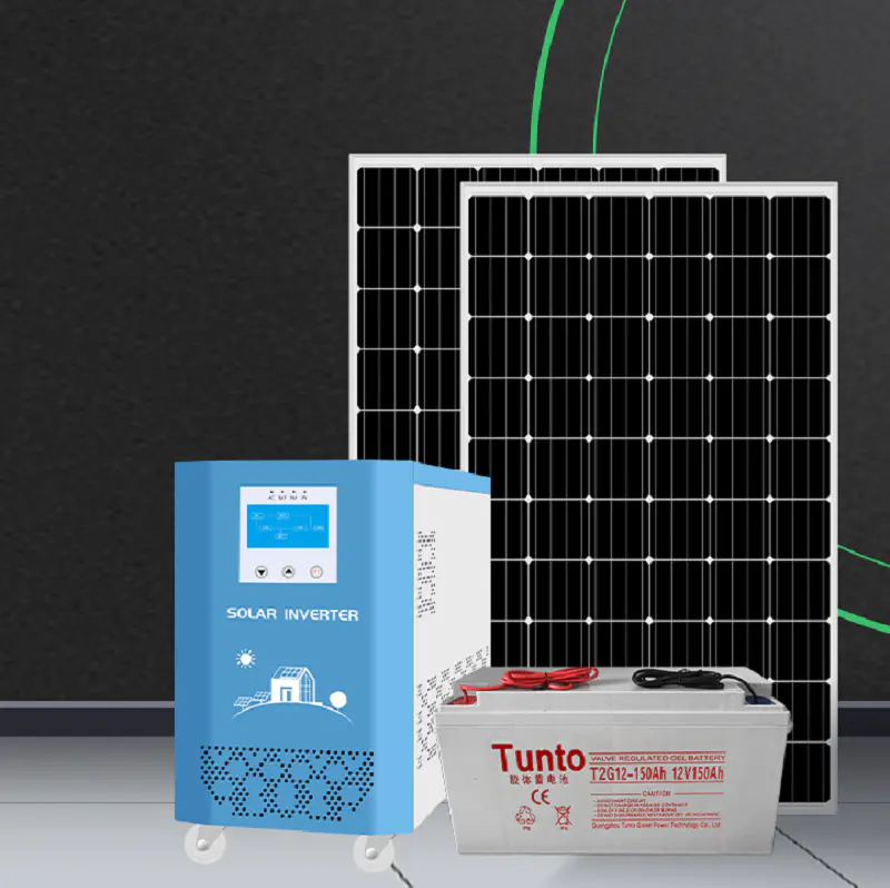 Two new off-grid solar energy storage generator systems have been installed and put into use
