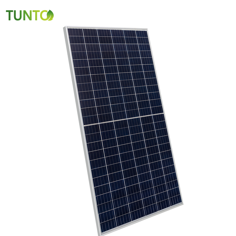 Poly-crystalline solar panel half cell high efficiency solar cells for on-grid solar generator system home use