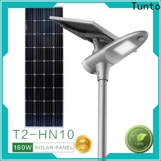 Tunto cool all in one solar street light supplier for road