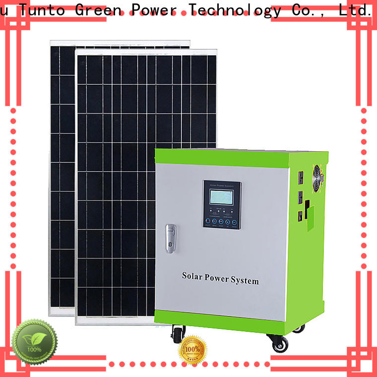 portable off grid solar power systems series for road