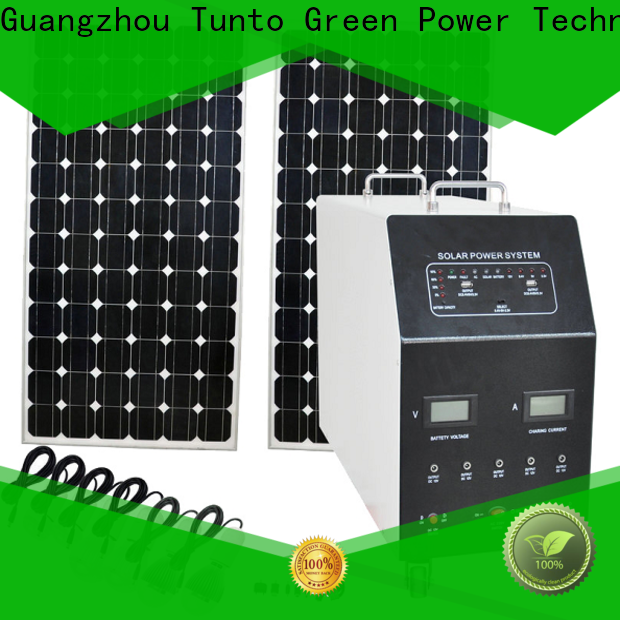 portable off grid solar panel kits from China for plaza