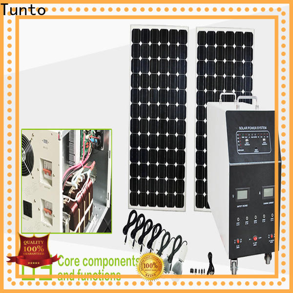 600w solar generator kit customized for street