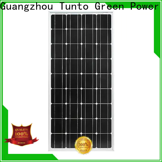 Tunto monocrystalline solar panel factory price for street lamp