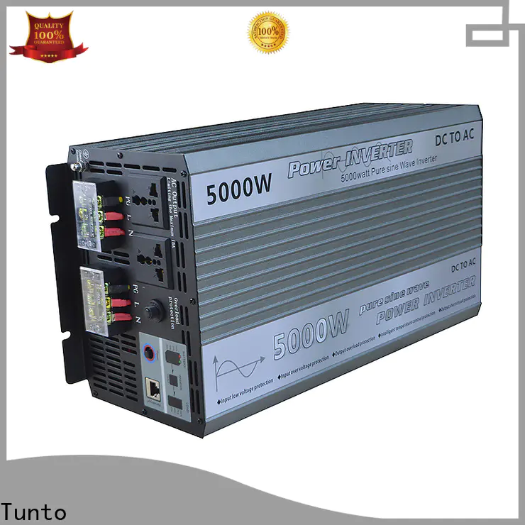 Tunto pure solar inverter system supplier for lights