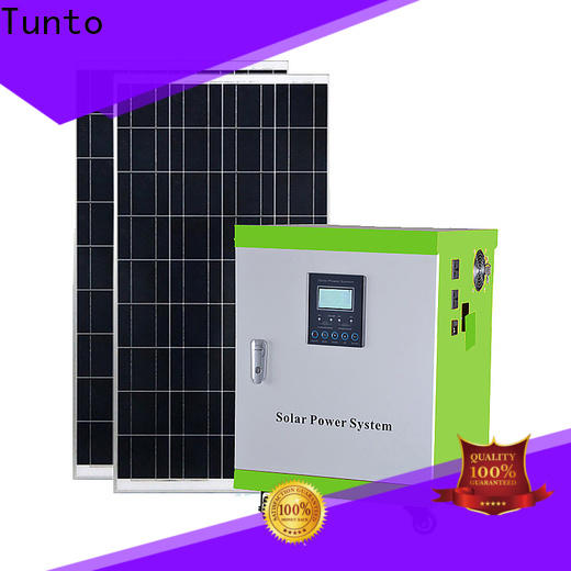 Tunto 5kw off grid solar kits customized for outdoor