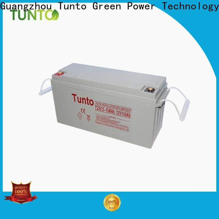 Tunto rechargeable off grid solar power systems with good price for solar street light