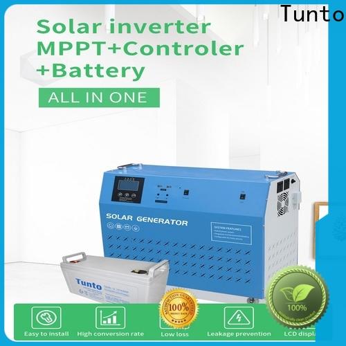 Tunto 5kw hybrid solar inverter from China for road
