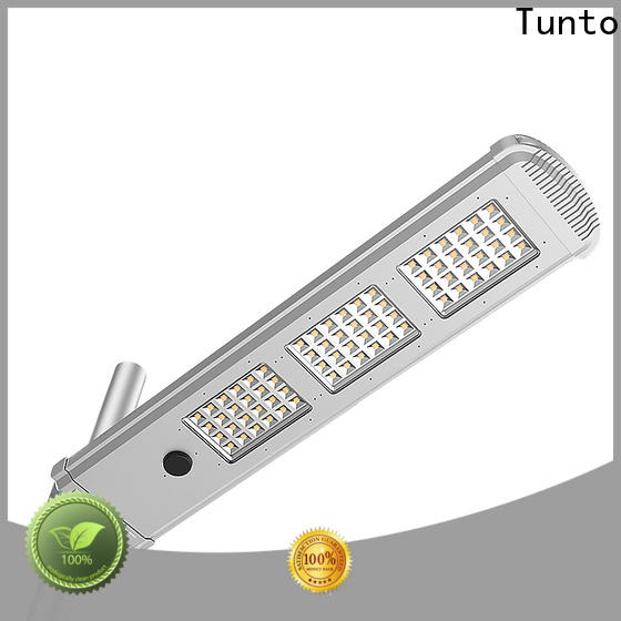 Tunto waterproof solar powered parking lot lights factory price for plaza