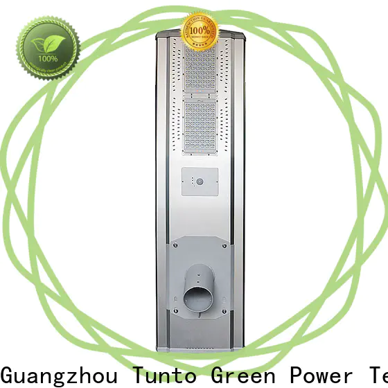 Tunto solar powered parking lot lights wholesale for outdoor
