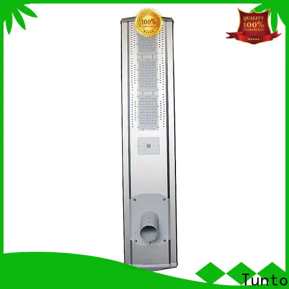 Tunto 4000lm all in one solar street light wholesale for outdoor