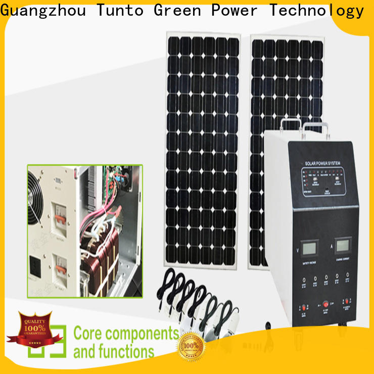 Tunto portable best solar inverters manufacturer for plaza