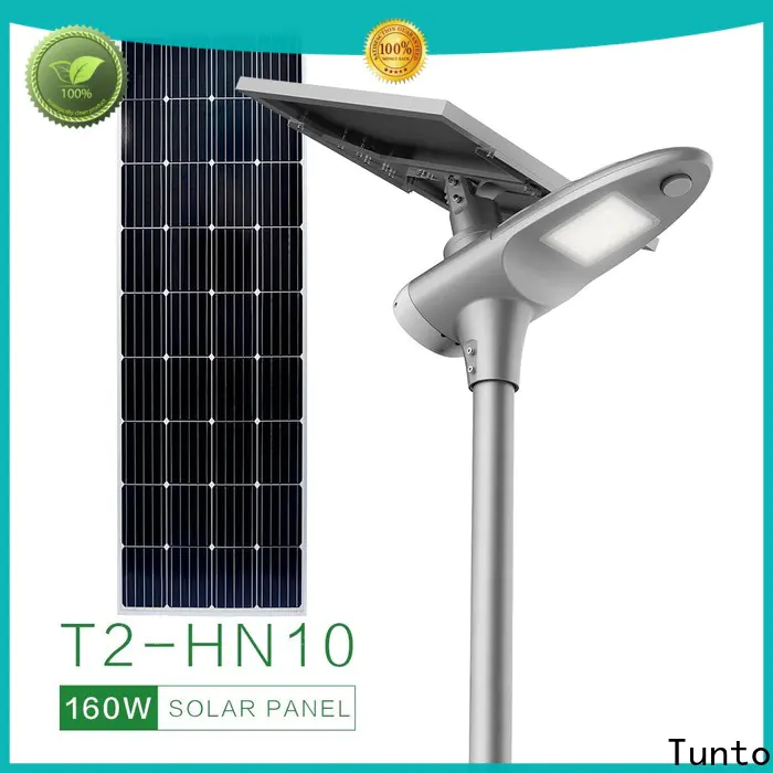 Tunto solar street lamp personalized for parking lot