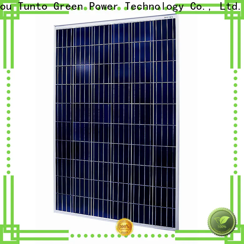 Tunto monocrystalline polycrystalline solar panel factory price for farm