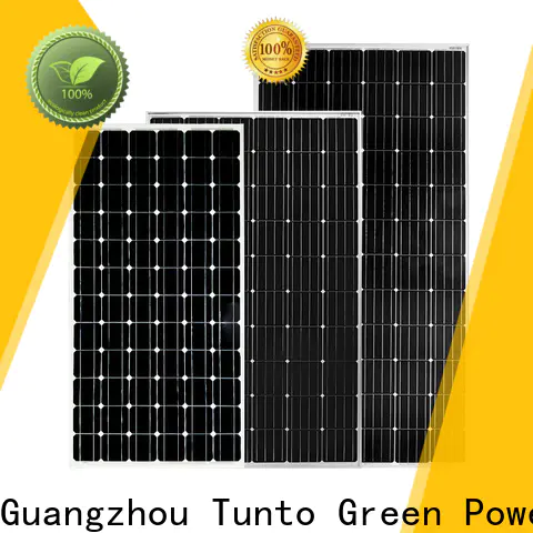 Tunto monocrystalline solar panel personalized for street lamp