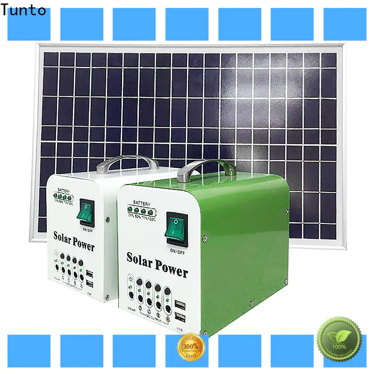 practical portable solar charging system factory for charging