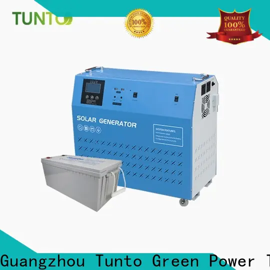 Tunto 5kw solar system special supplier for school