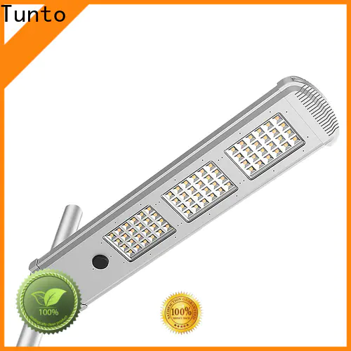 Tunto 50w solar street light manufacturer supplier for parking lot