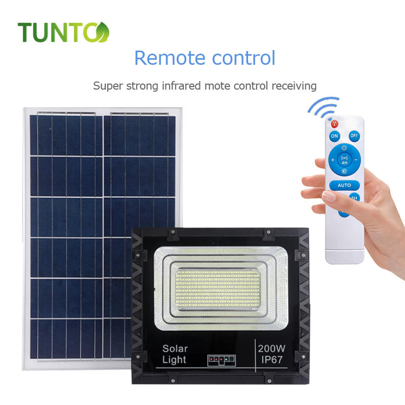 100W solar street light with water proof an remote control