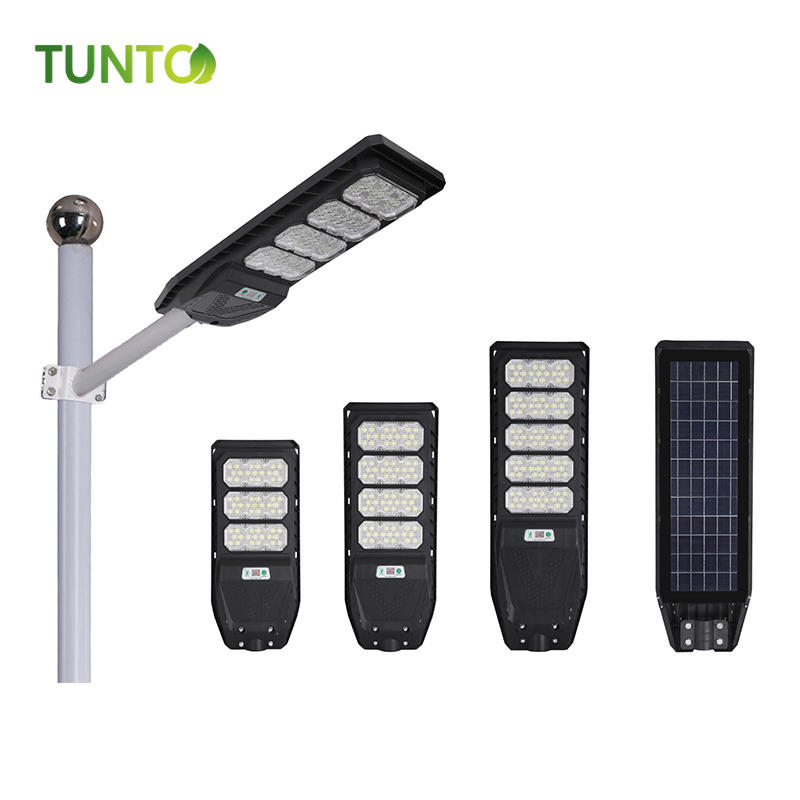 aLL IN ONE SOLAR STREET LIGHT WEIGHT AND easy installation for stree lighting
