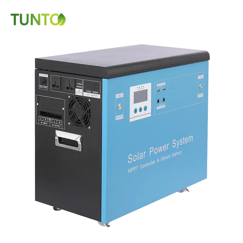 2kw 3kw 4kw 5kw 6kw Solar Energy Storage System Outdoor Solar Generator Portable System Backup Power with lithium battery