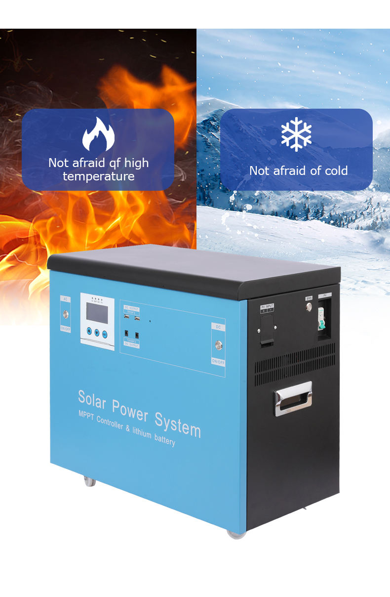 Fashion Hot Sale 2kw 3kw 4kw 5kw 6kw Solar Energy Storage System Outdoor Solar Generator Portable System Backup Power