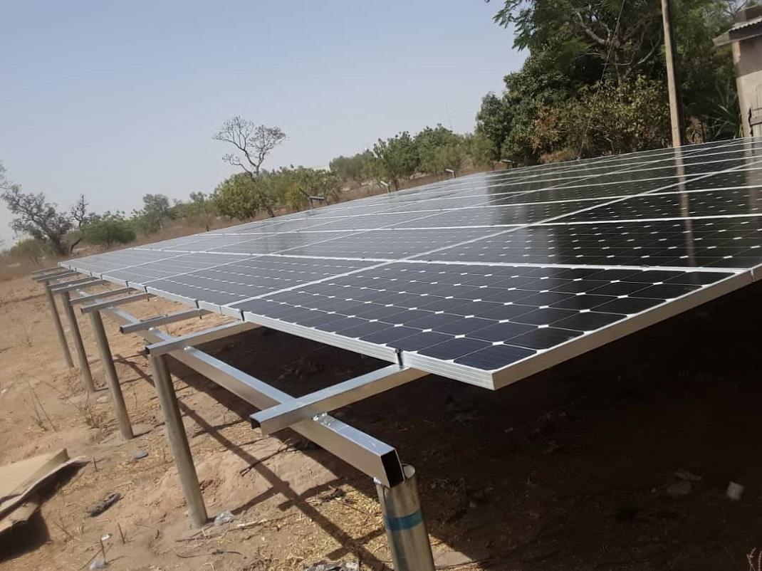 Solar energy water pump system in Nigeria