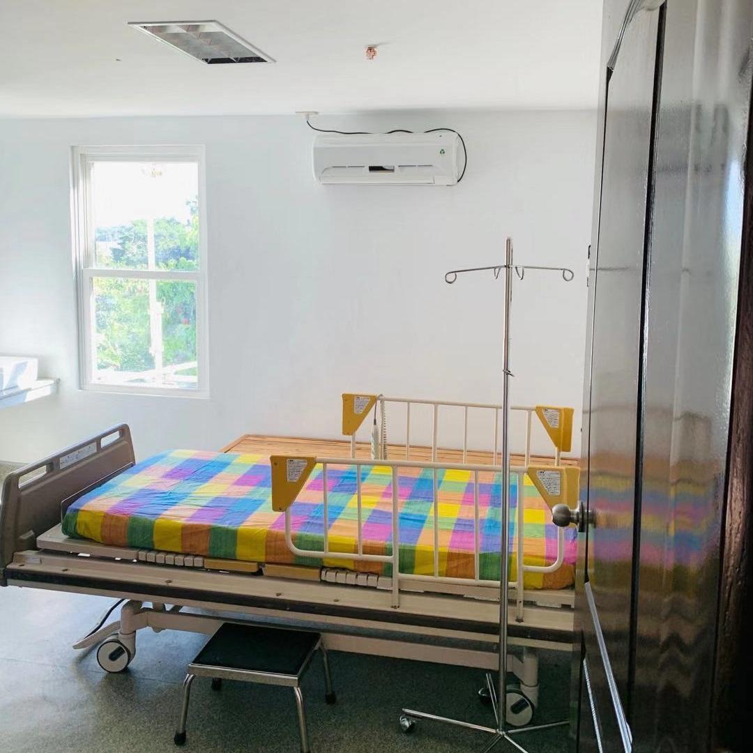 solar air conditioner system in a hospital