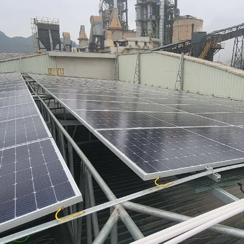 80KW Solar power system for mine field