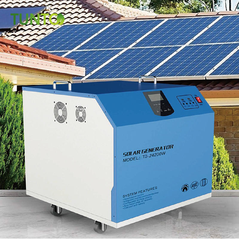 500W 1000W ~3KW off grid solar power system with battery and built in mppt solar contrroller