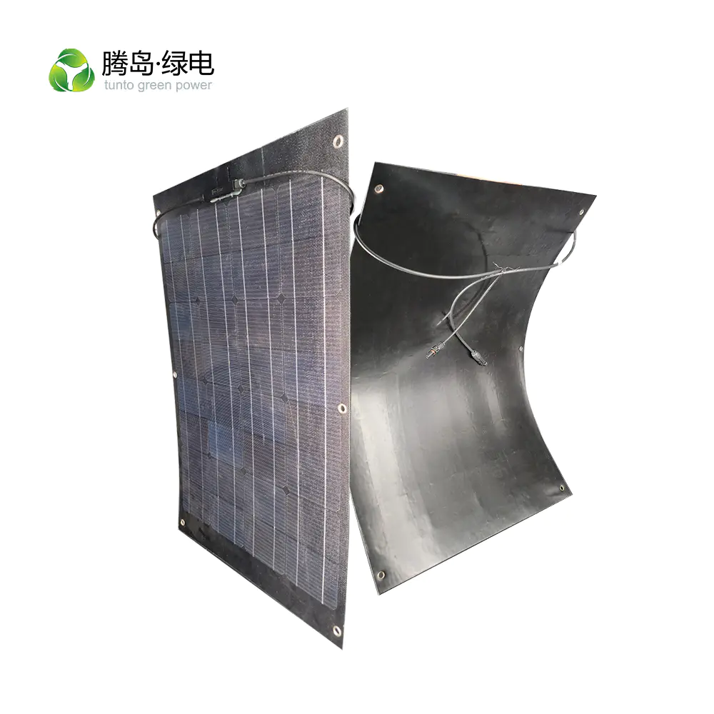 ETFE solar panel flexible 45° for camping tent and Campsites