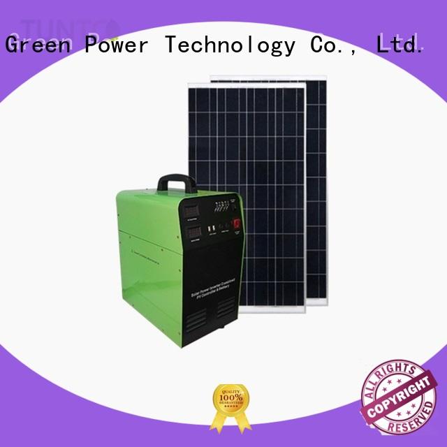 Tunto portable solar power generator series for outdoor