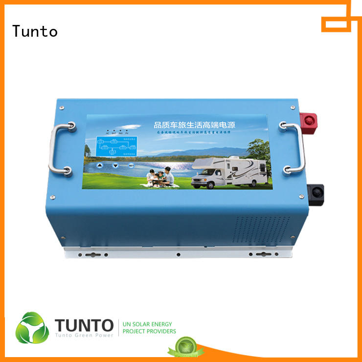 Tunto pure solar inverter system personalized for street lights