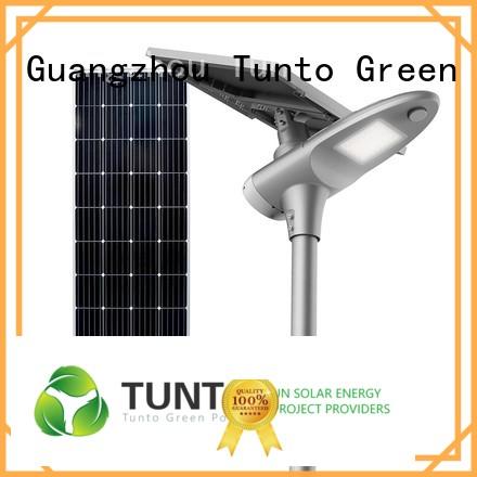 Tunto cool solar street light manufacturer for road