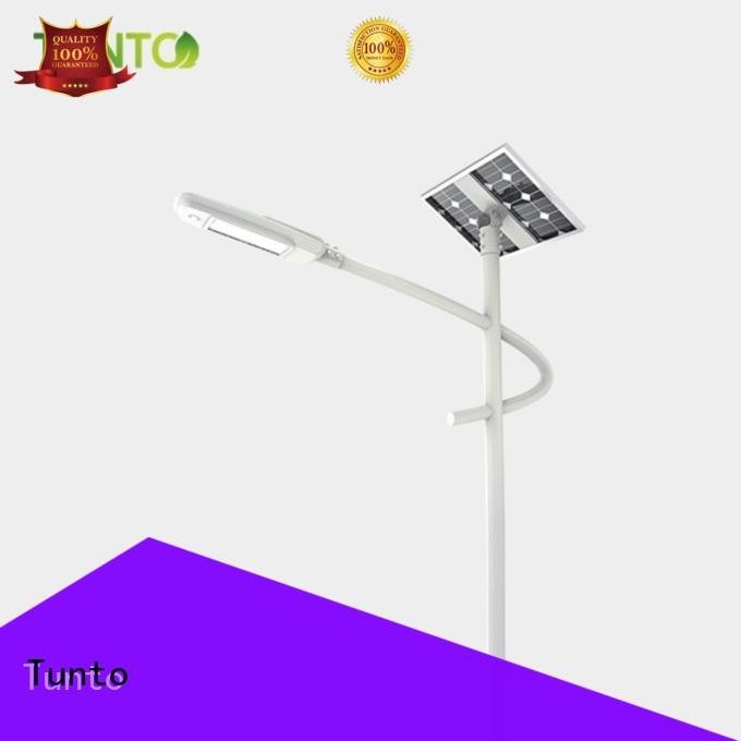 Tunto energy saving solar powered parking lot lights wholesale for outdoor