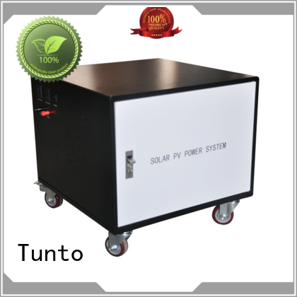 Tunto durable off grid power systems manufacturer for street