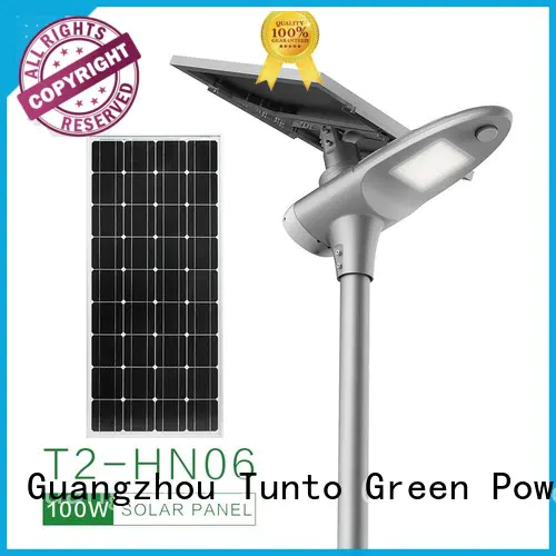 Tunto waterproof integrated led solar street light wholesale for road