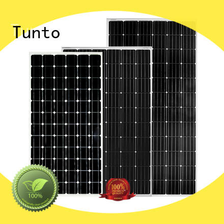 Tunto monocrystalline solar panel supplier for solar plant