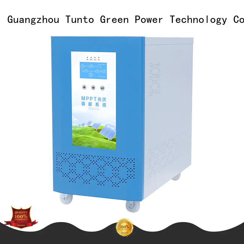 Tunto carborne solar inverter system personalized for lamp