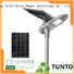 Tunto solar street lamp factory price for road