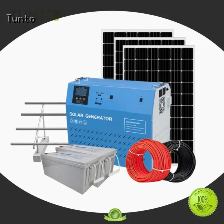 Tunto 600w best solar generator manufacturer for plaza