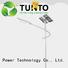 Tunto cool solar powered street lights supplier for parking lot