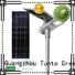 Tunto solar powered outside lights personalized for parking lot