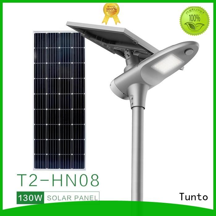 Tunto 4000lm solar parking lot lights supplier for outdoor