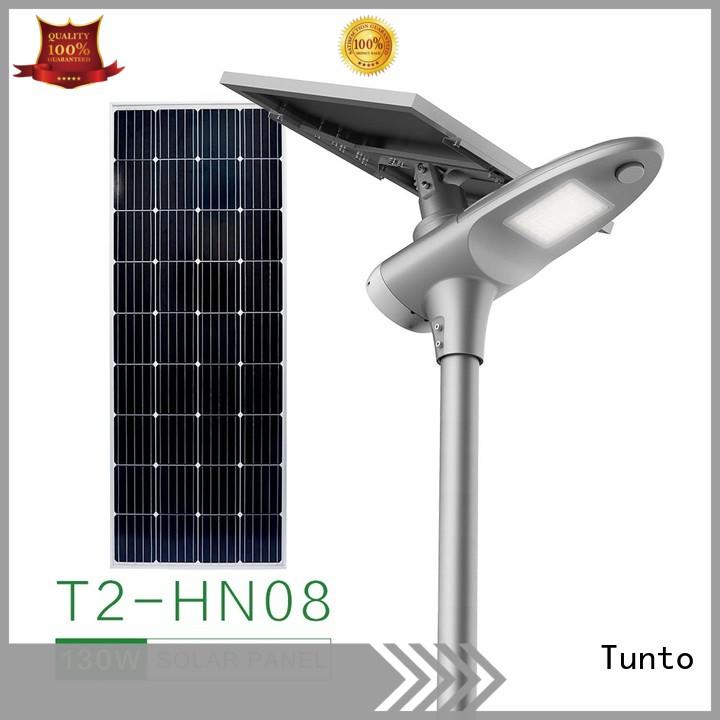 integrated solar led street light energy bright Tunto Brand company