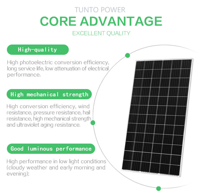 Tunto polycrystalline solar panel personalized for farm-3