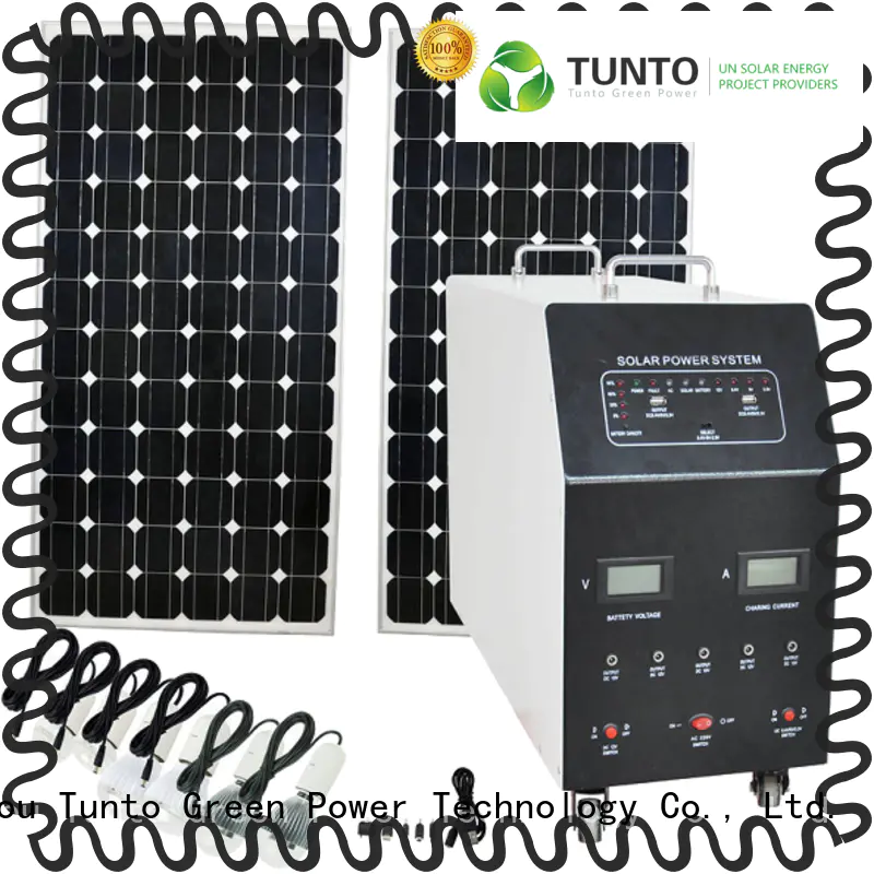 Tunto portable monocrystalline solar panel customized for road
