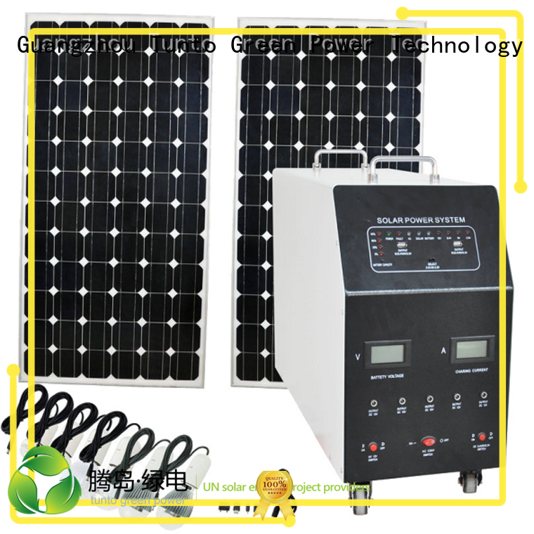 Tunto Brand system polycrystalline solar panel home factory