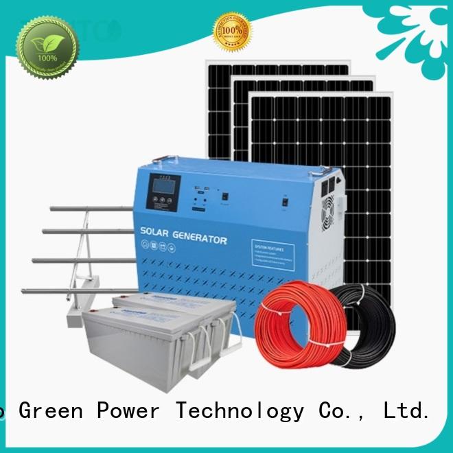 Tunto solar generator kit series for street