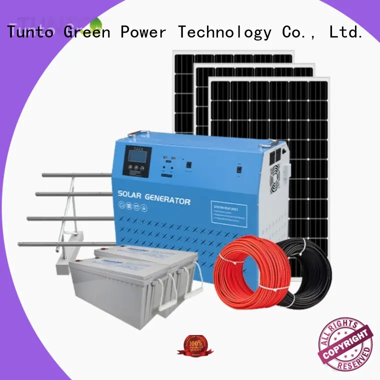 Tunto 5kw solar inverter system directly sale for outdoor